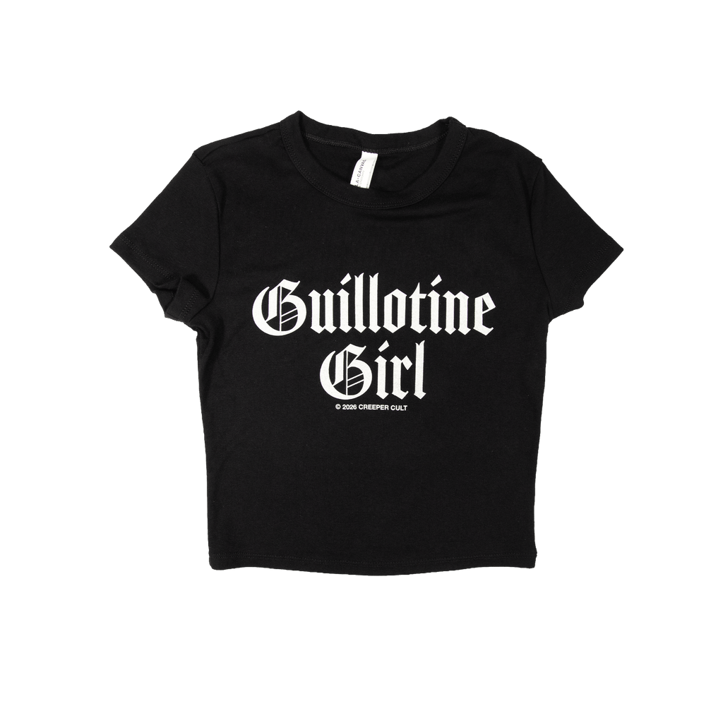 Guillotine Girl Baby Tee - Black
