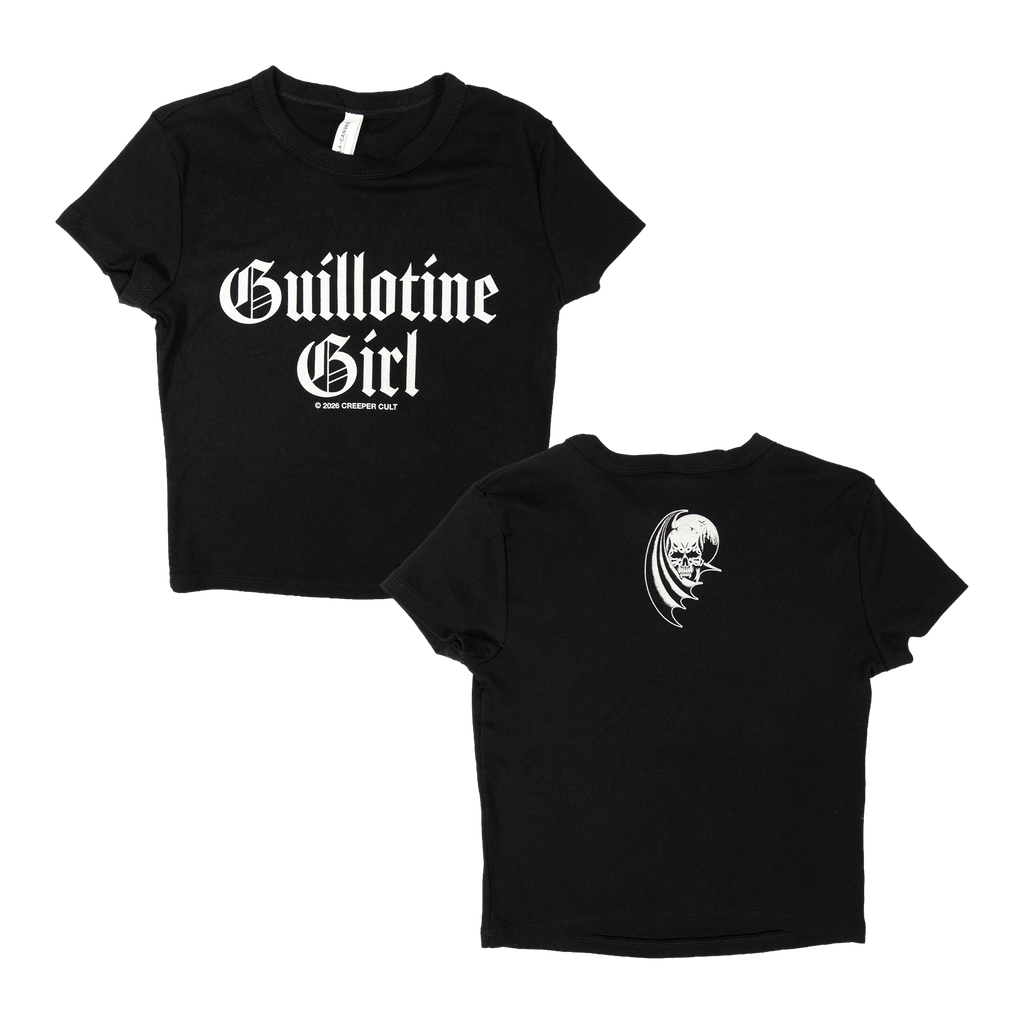 Guillotine Girl Baby Tee - Black