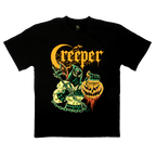 Sol Roc Mistress of Death Pumpkin Tee - Black