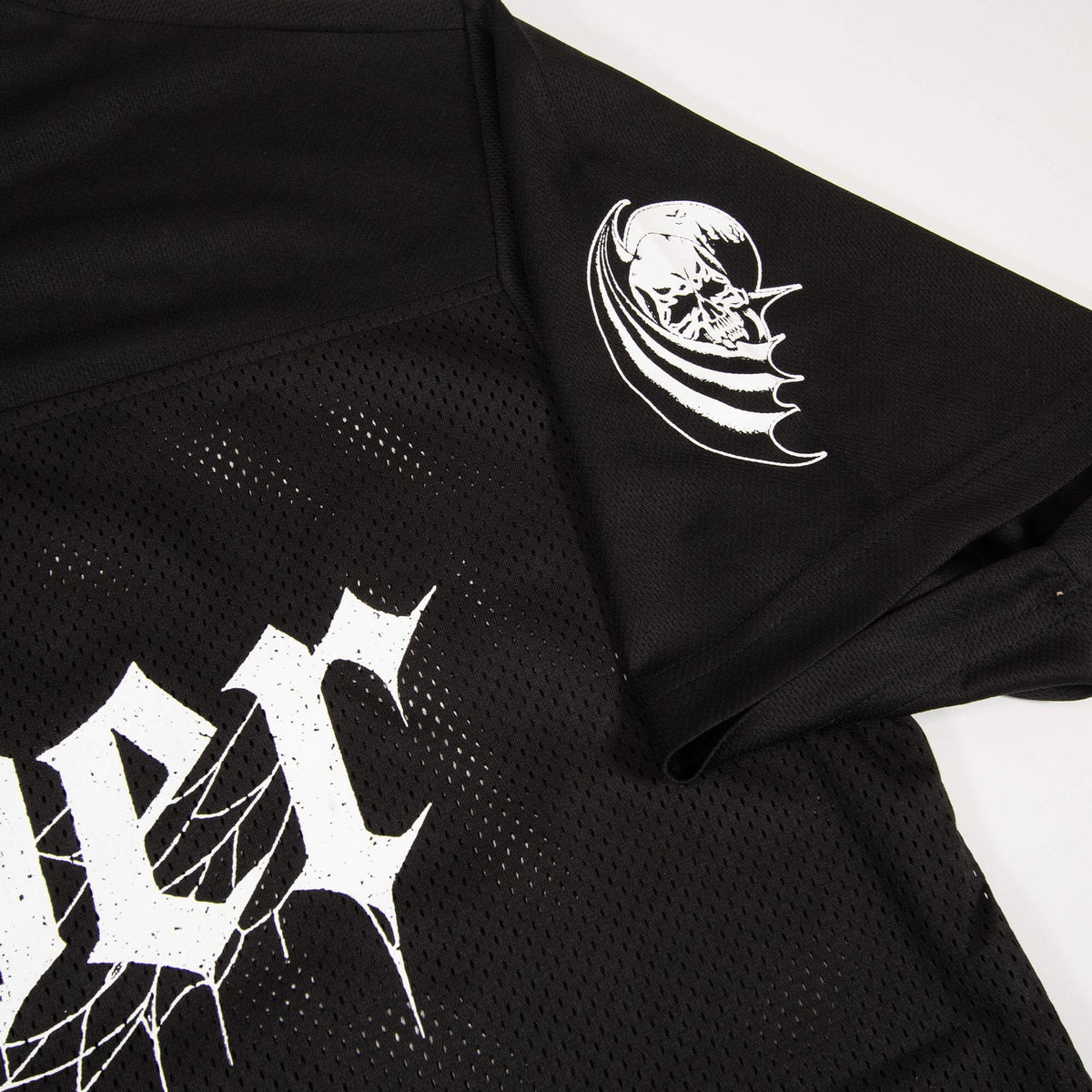 Cropped Mesh Football Jersey