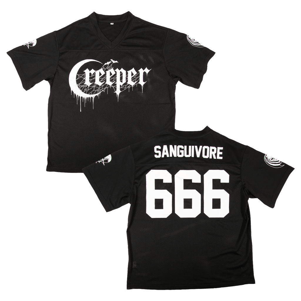 Cropped Mesh Football Jersey