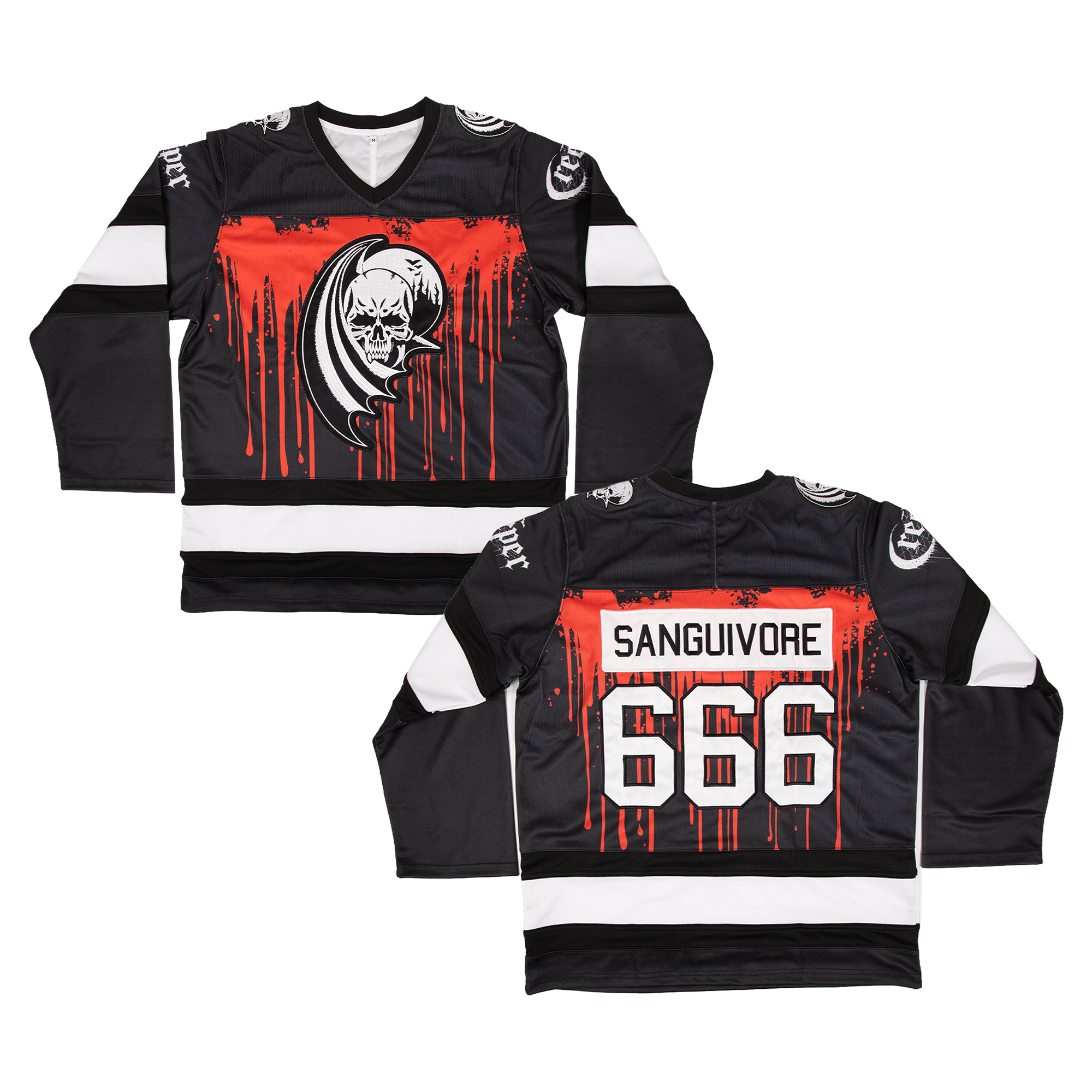 Sanguivore 666 Hockey Jersey V2