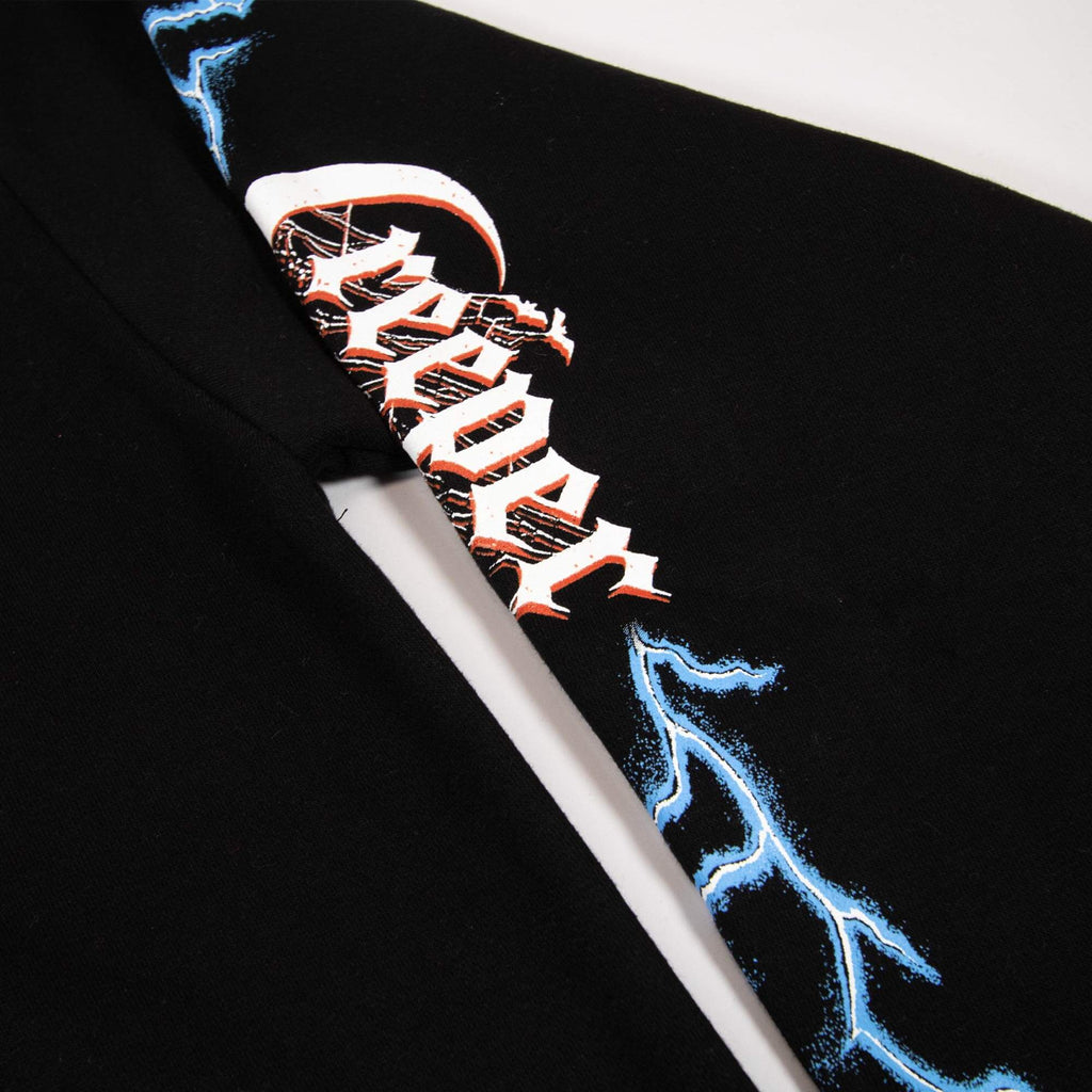 Angelic Underworld Zip Hoodie  - Black