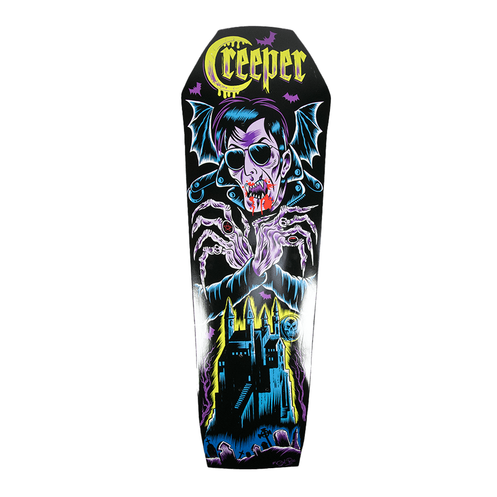 Creeper Sol Rac Coffin Skate Deck