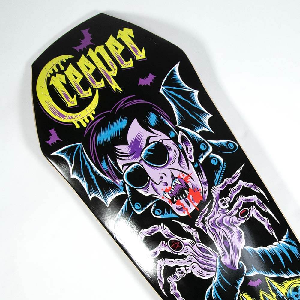 Creeper Sol Rac Coffin Skate Deck
