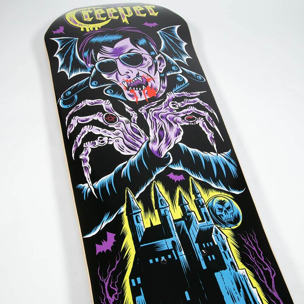 Creeper Sol Rac Coffin Skate Deck