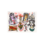 Friday 13th Sticker and Tattoo Bundle