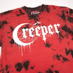 Logo Tie Dye Tee - Red/Black