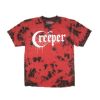 Logo Tie Dye Tee - Red/Black