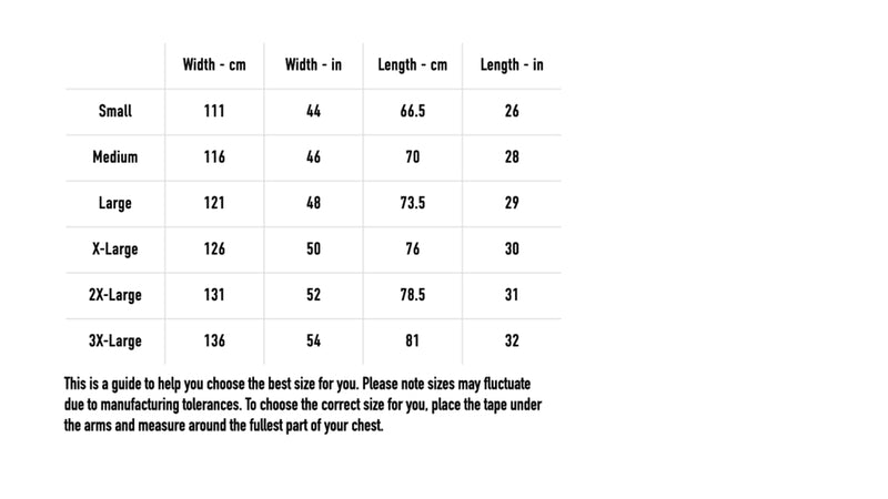 Size chart for Cropped Mesh Football Jersey